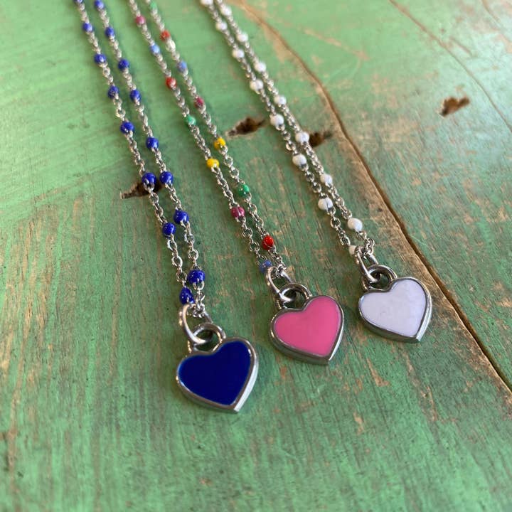 Love and Honor Jesus LLC - Wholesale Pendant/Charm Necklace - Sweetheart Necklace