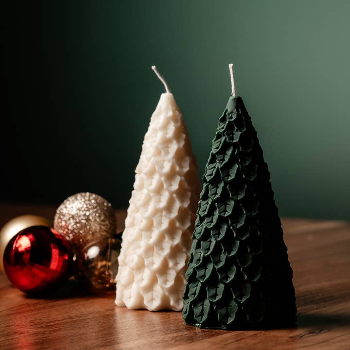 Allure CA – Großhandel Geschenkkerze – Große Kerze in Form eines Weihnachtsbaums2