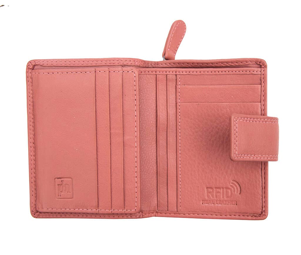 PRIMEHIDE - Vente Portefeuille – femme - Petit sac à main en cuir à trois volets Verona - 231139