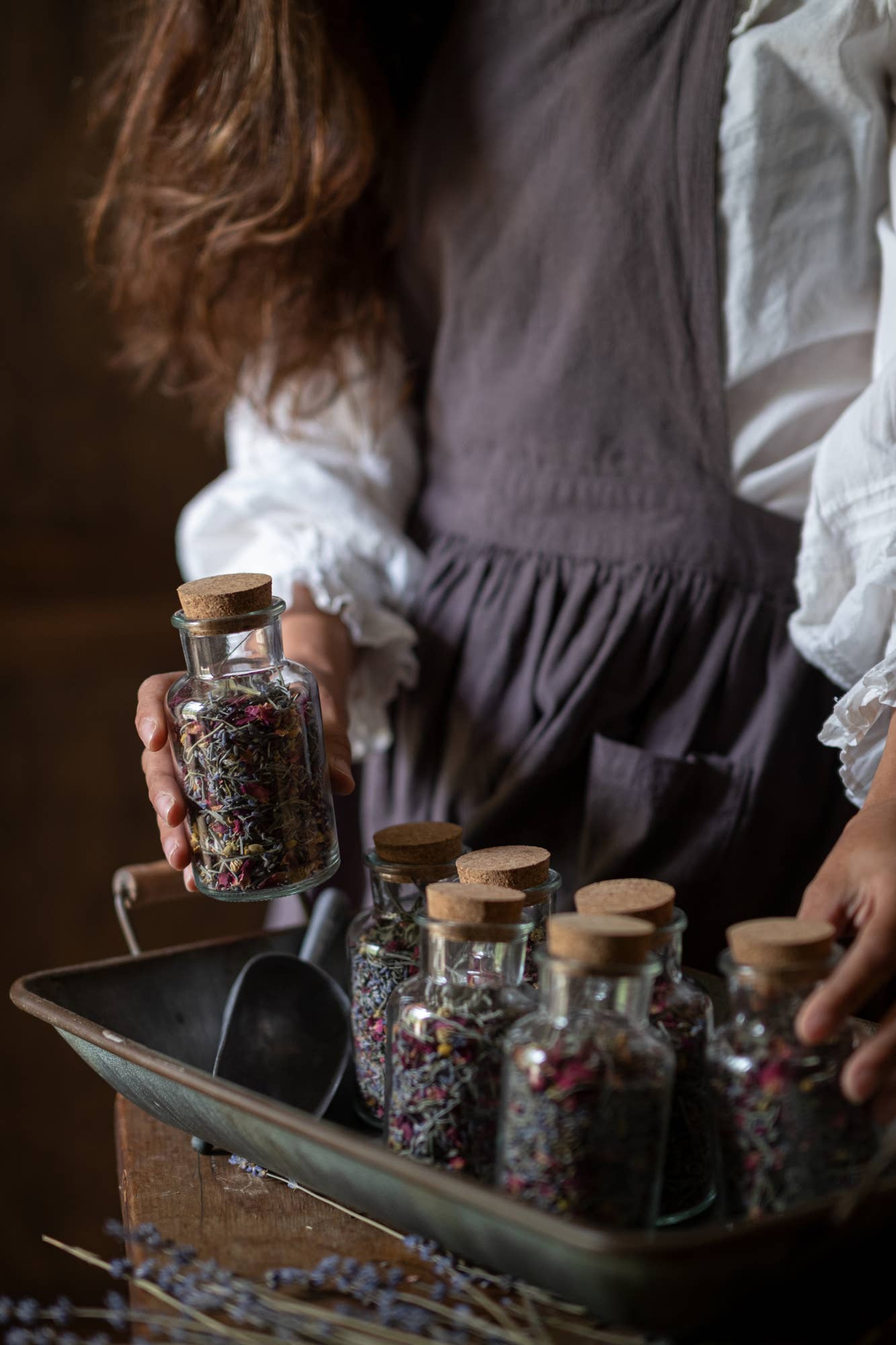 Warwick Furnace Farm LLC - Wholesale Bath Soak/Milk - Lavender Rose Bath Tea Soak1