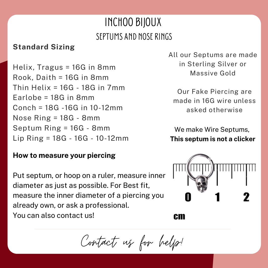 Inchoo bijoux inc – Engroshandel Næsering – Oversized Fashion septumring i sterlingsølv11