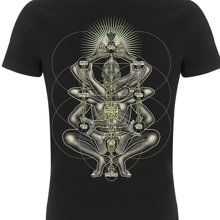 Dance Like A Tree Made To Order Men T-Shirt - Black for wholesale by symbolika