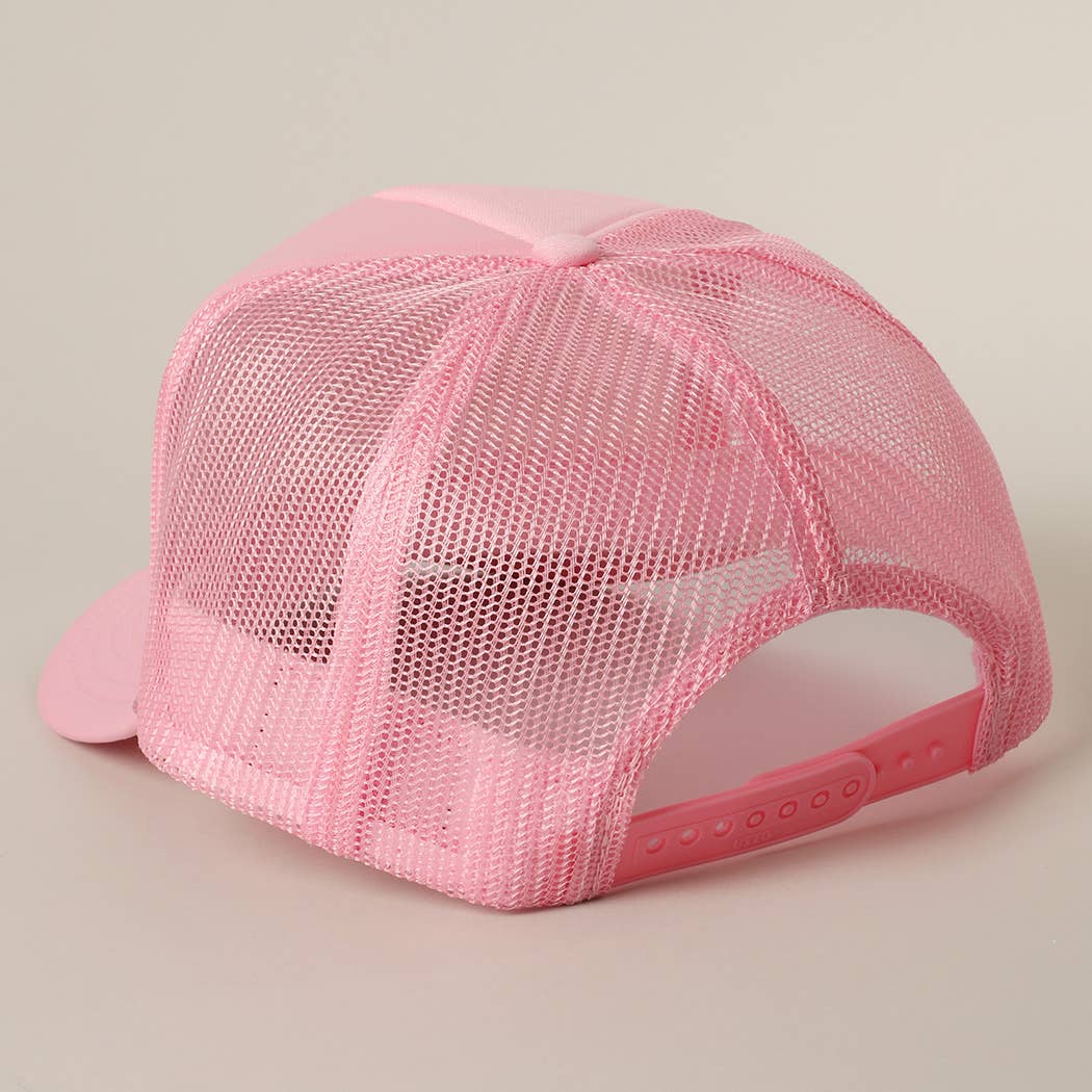 Fashion City – Engroshandel Trucker hat - Unisex – Øl Mig Tekst Printet Mesh Ryg Skum Trucker Kasket21