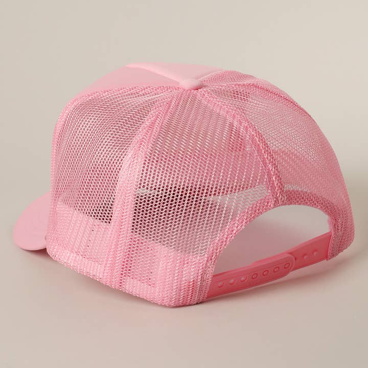 Fashion City – Engroshandel Trucker hat - Unisex – Øl Mig Tekst Printet Mesh Ryg Skum Trucker Kasket21