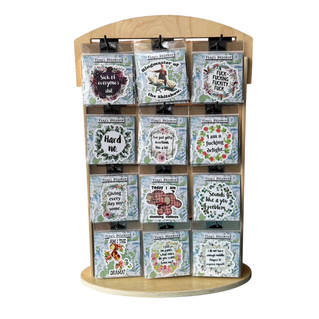 ChicalooKate - Wholesale Sticker - Whoopty Fucking Doo Vinyl Sticker1