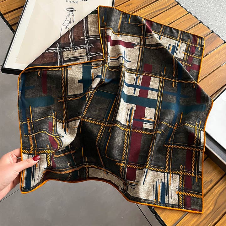 Marayn - Wholesale Scarf - Women's - Luxury Silk Wool Scarf Chic Style 202525