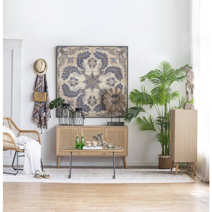 A&B Home Group Inc. - Wholesale Jar/Filled Candle - D3x3.5" Soy Wax Candle in Etched Glass - Gold/Clear6