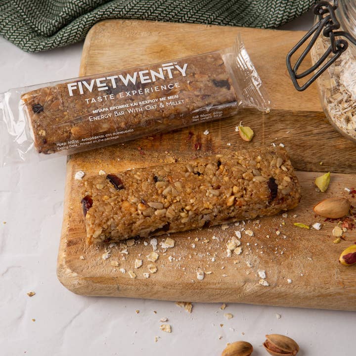 FiveTwenty Taste Experience - Wholesale Snack Bar - Energy bar with oat and millet 80g