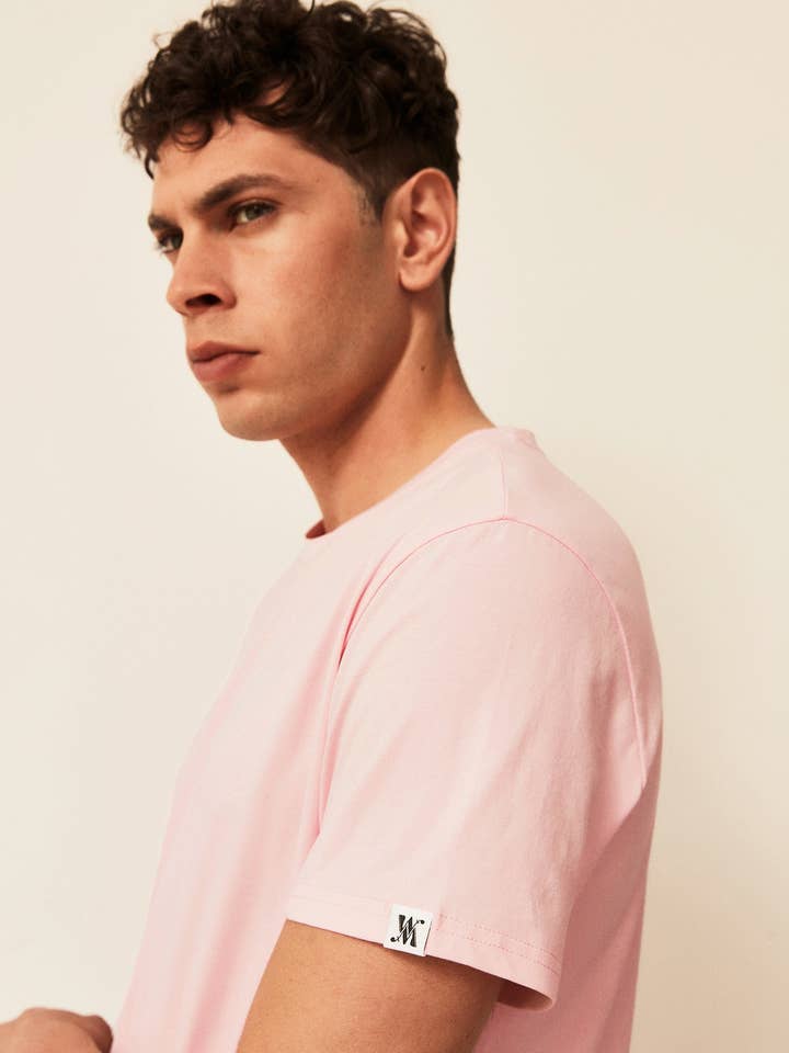 Double M - Wholesale T-Shirt - Men's - PINK T-SHIRT1