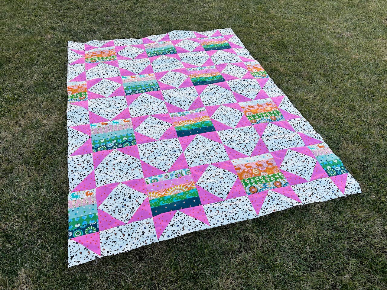 AllisonRamsing.com - Wholesale Craft Supplies - Sawtooth Stripes 2.0 Quilt Pattern - Printed 3