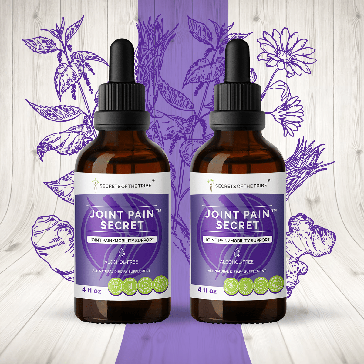 Secrets Of The Tribe - Wholesale Oral Supplement/Vitamin - Joint Pain Secret. Joint Pain/Mobility Support5