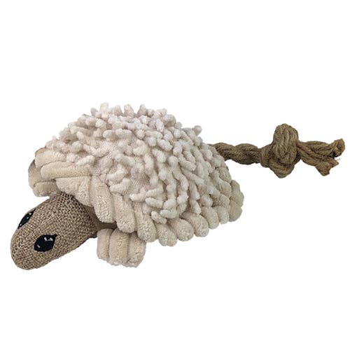 PETLOU, INC. - Wholesale Pet Plush Toy - Dog - 6" Natural Turtle