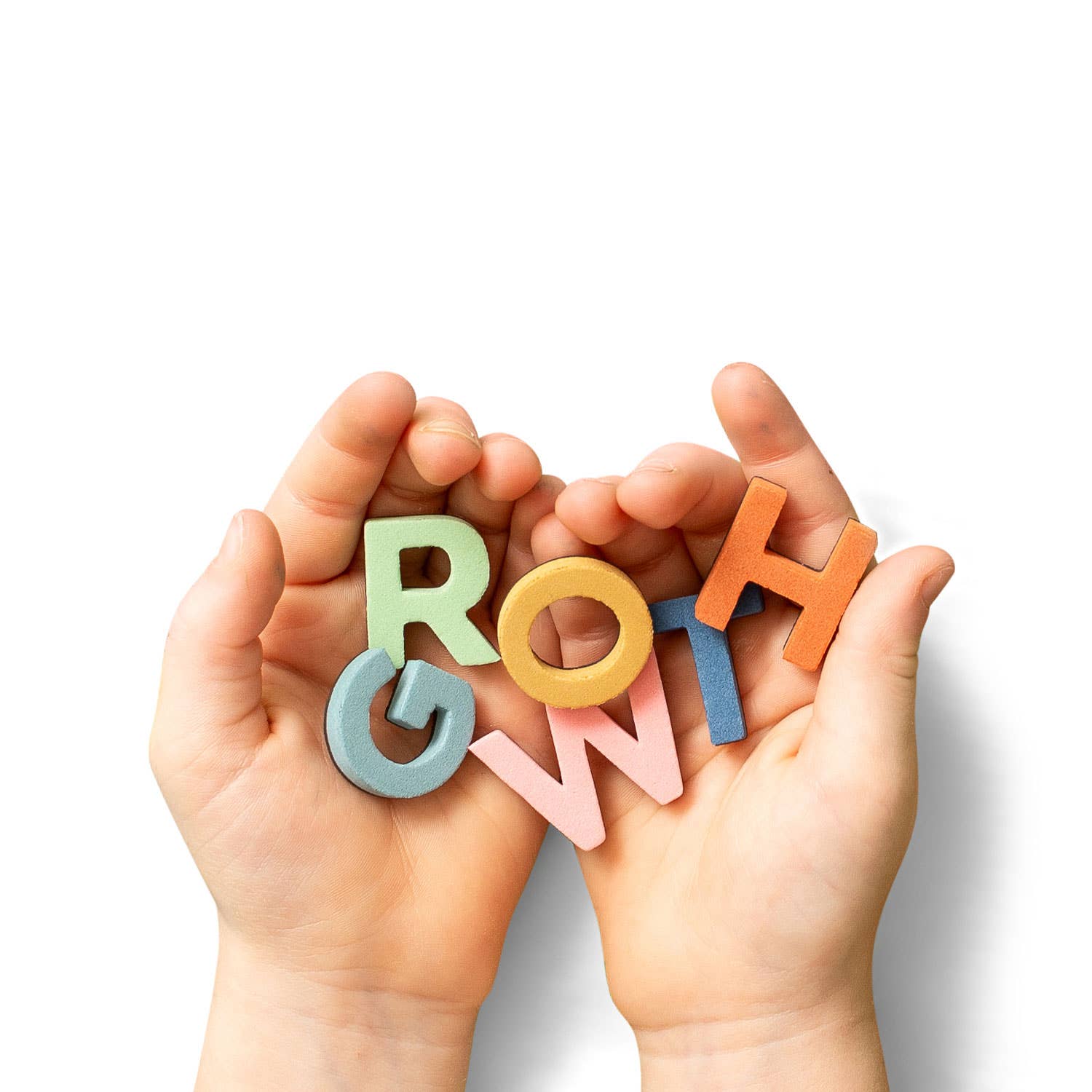 The Type Set Co. – Conjunto de brinquedos - Crianças por atacado – Conjunto com 200 letras magnéticas Rainbow Dream de 2,54 cm3