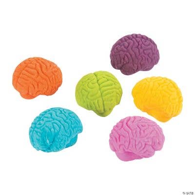 Fun Express - Wholesale Eraser - Kids - BRAIN SHAPED ERASERS