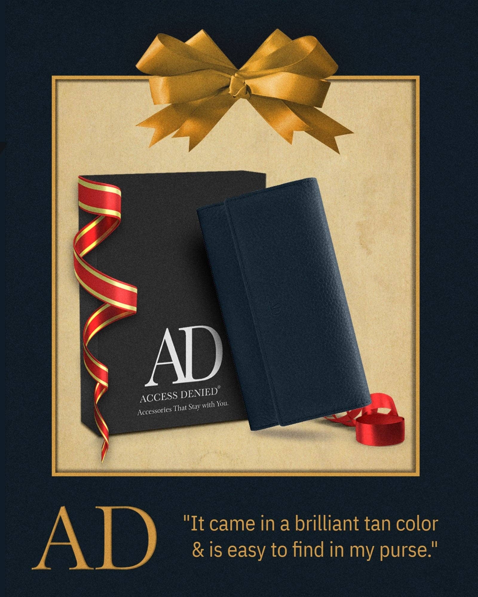 Access Denied Accessories - Wholesale Wallet - Women's - Trifold Clutch RFID Wallets For Women With Checkbook Holder17