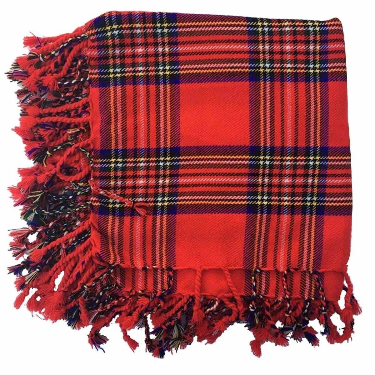 Kilts Boutique - Wholesale Scarf - Unisex - Traditional Scottish Highland Tartans Fly Plaids 48"X 48"9