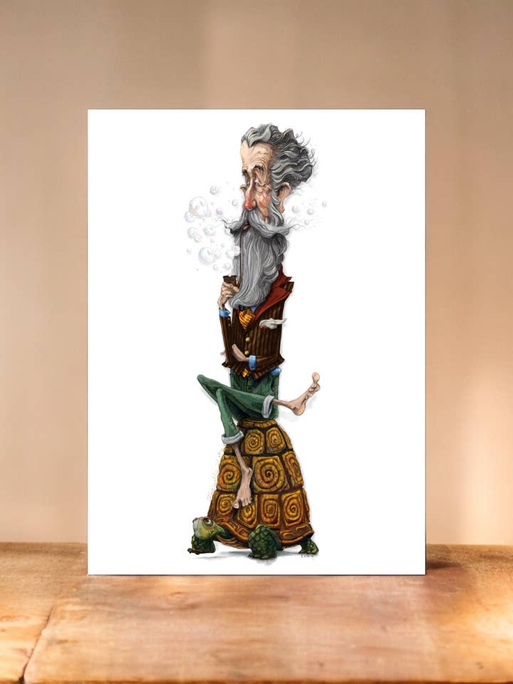 Fashionably Late | Greeting Card for wholesale by Mark Ludy Art Books & Games