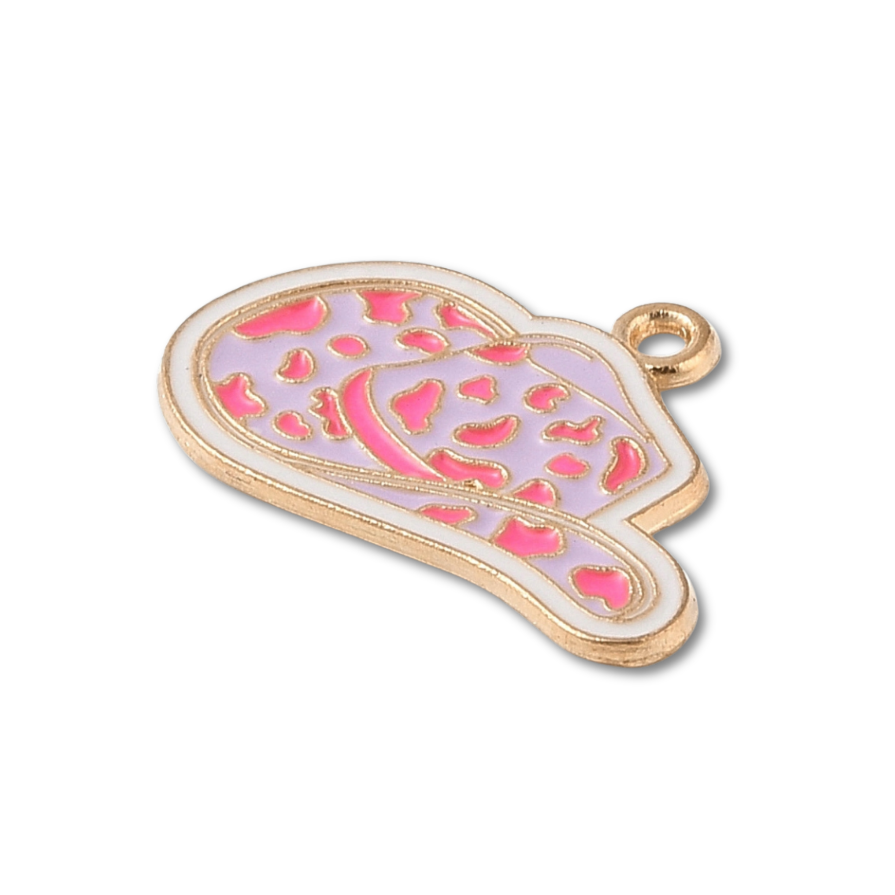 Love, Paige Designs - Vendita all'ingrosso Ciondolo/pendente - Ciondolo Cappello da Cowboy Rosa in Lega d'Oro1