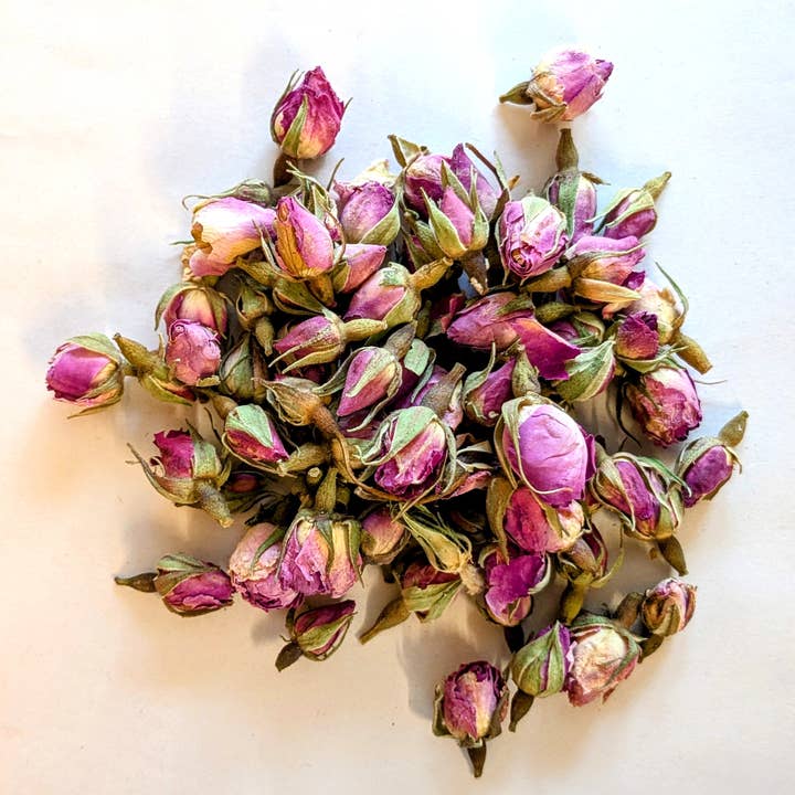 Pink Rose Bud Potpourri 75g Retail Pack - Handmade for wholesale by Daisy Gifts Ltd
