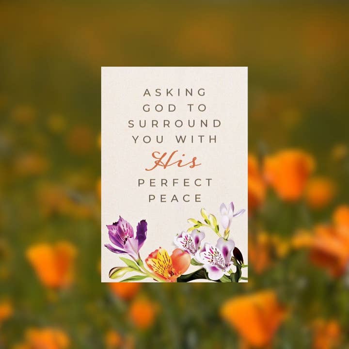 Dicksons - Wholesale Bookmark - Itty Bitty Card Asking God To Surround2