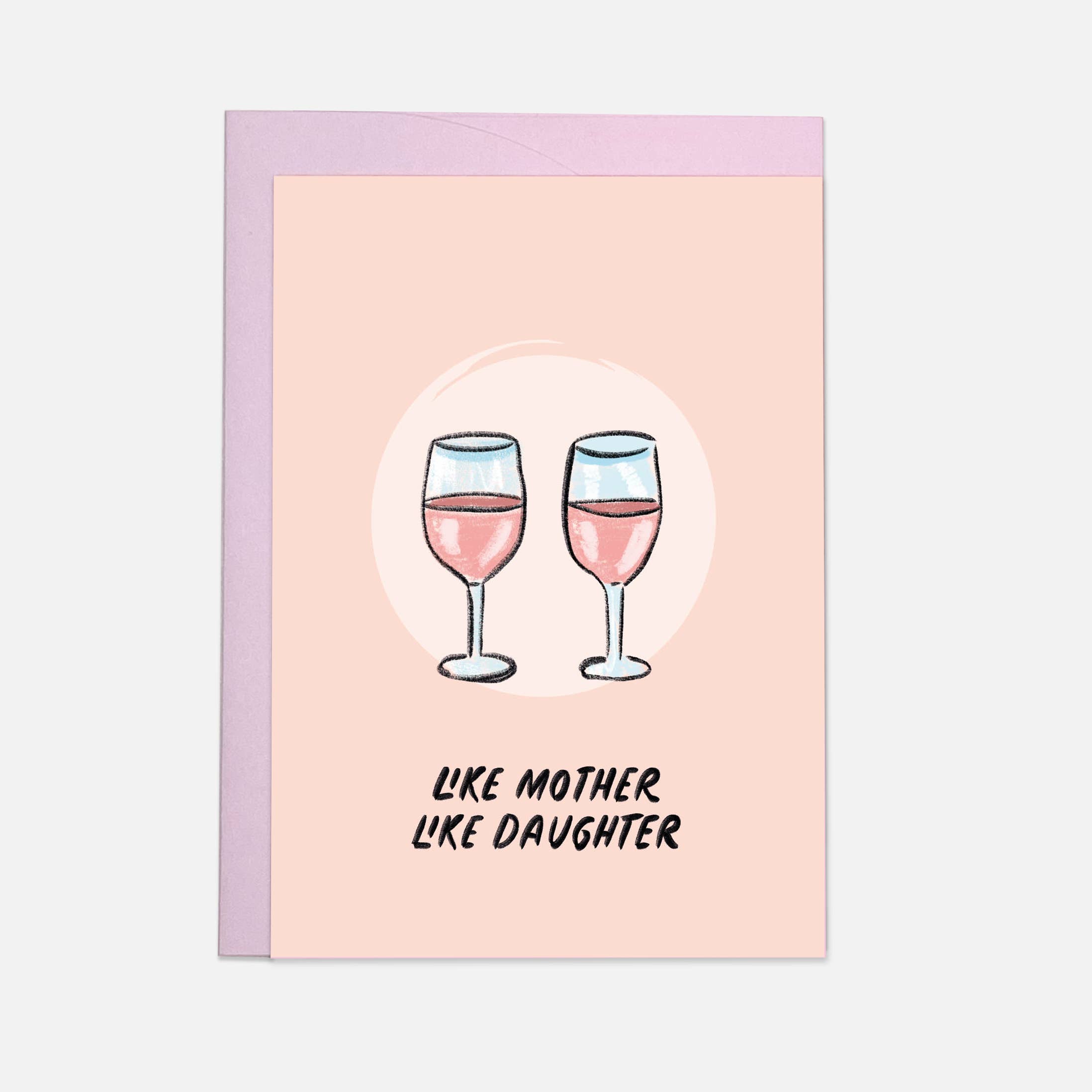 Kaart Blanche - Wholesale Mother's Day Card - Like mother, like daughter greeting card