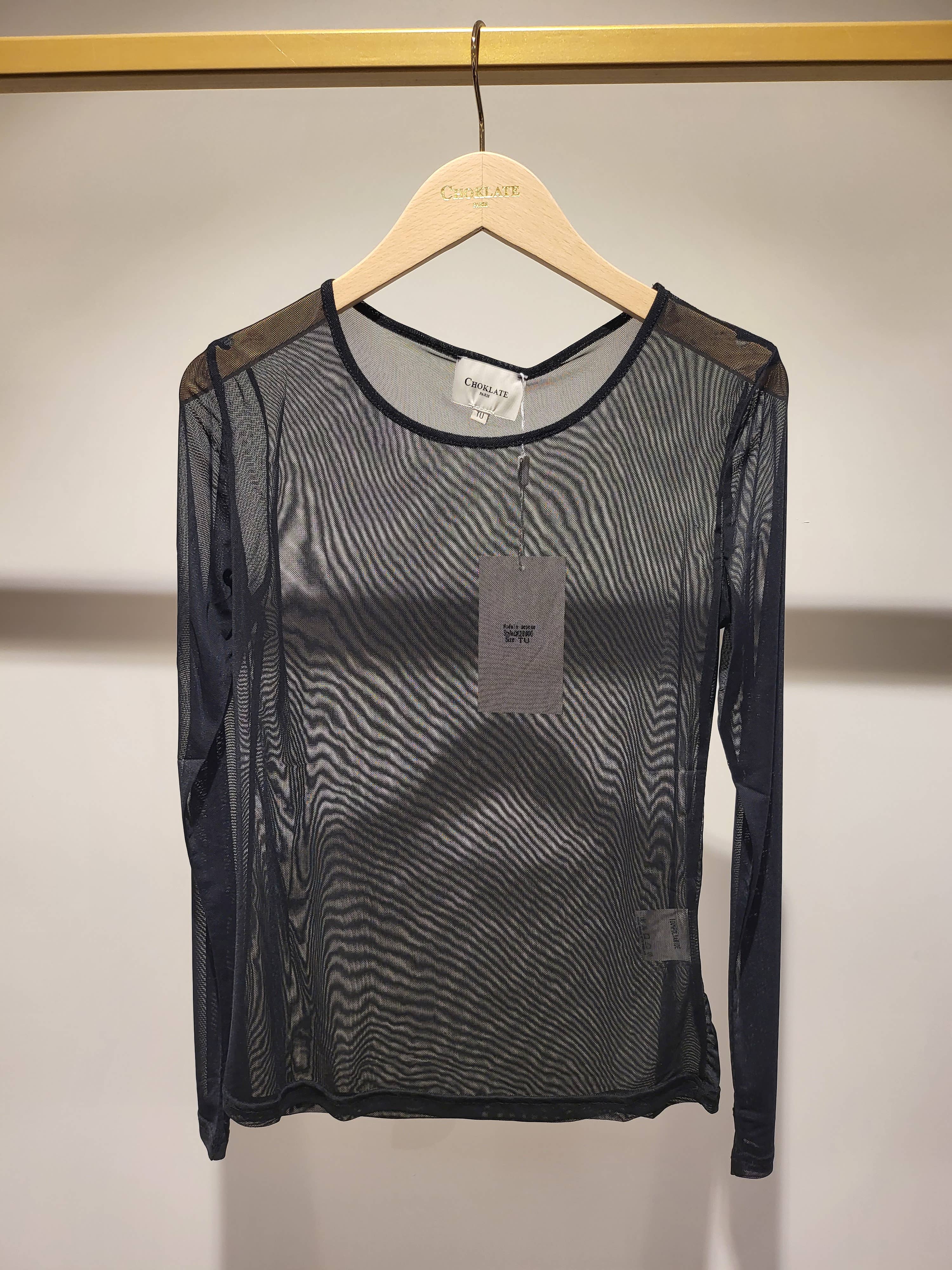 CHOKLATE PARIS - Wholesale T-Shirt (Graphic) - Women's - Stretch mesh top - 296005