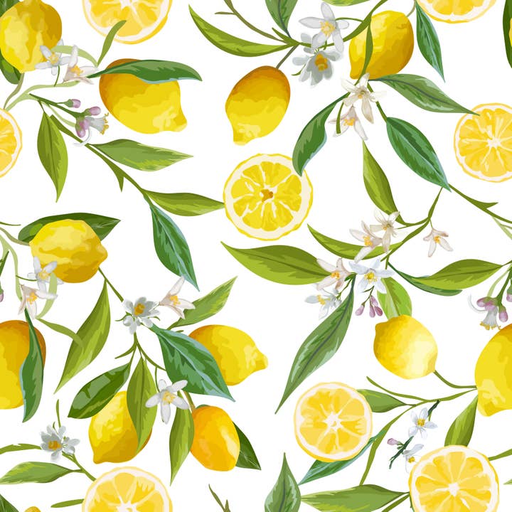 The Lemon Tree Wallpaper for wholesale by Everett Park