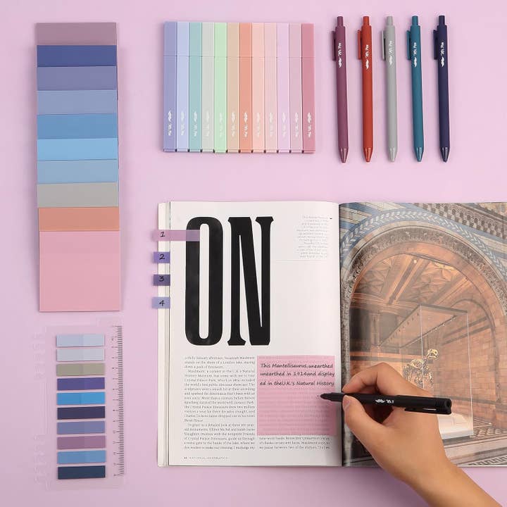Mr. Pen - Wholesale Highlighter - Mr. Pen Aesthetic Annotation Kit for Book Lovers4