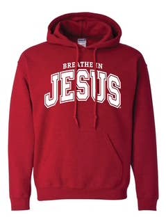 Collegiate - Hoodie Sweatshirt for wholesale by Breathe in Jesus®