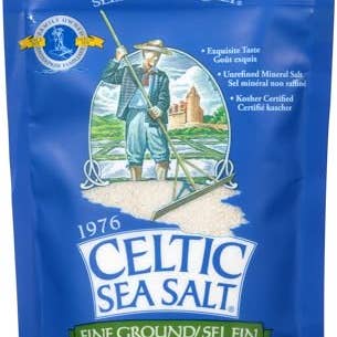 Celtic Sea Salt, Fine Ground Resealable Bag, 8 oz for wholesale by EVA Group