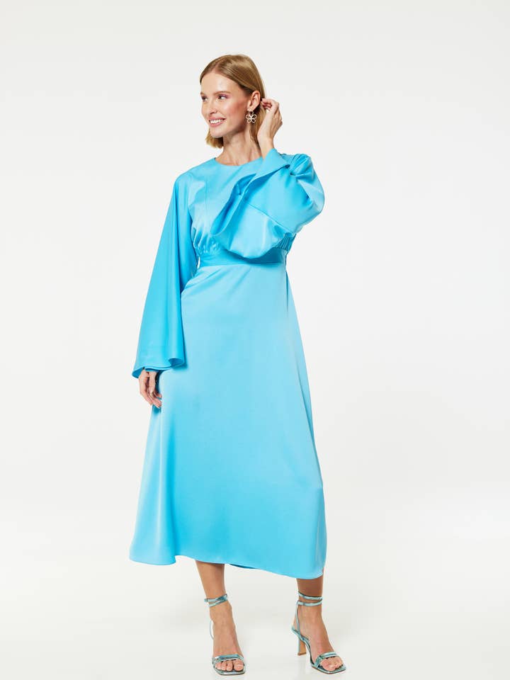 Closet London A-Line Kimono Dress D10183 for wholesale by Closet London