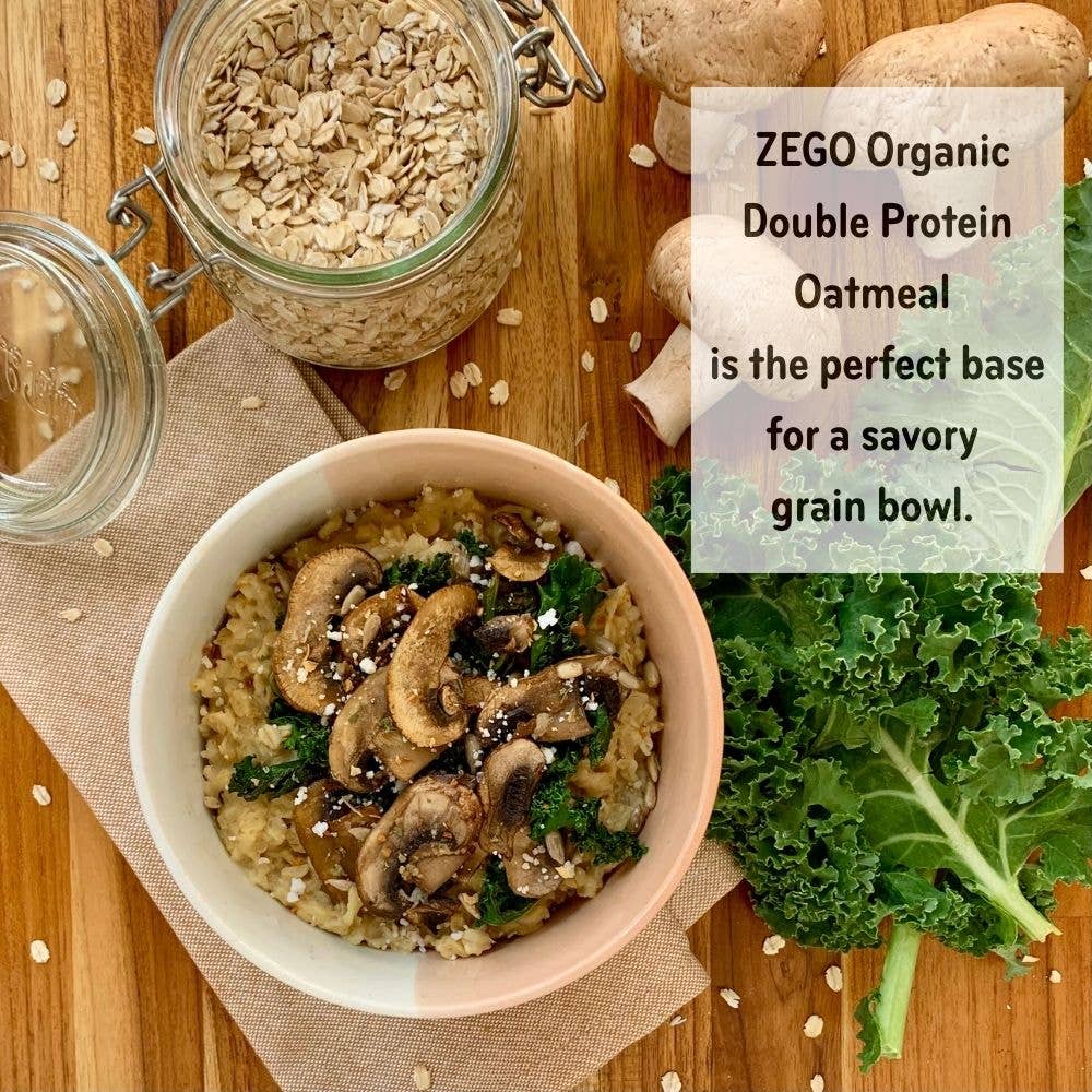 Zego - Wholesale Oats - Organic Gluten-free Double Protein Oats (14 Oz)5