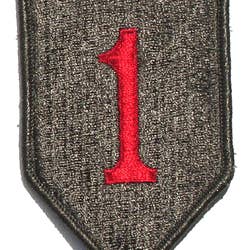 1:a infanteridivisionen för wholesale av Military Patches & Pins
