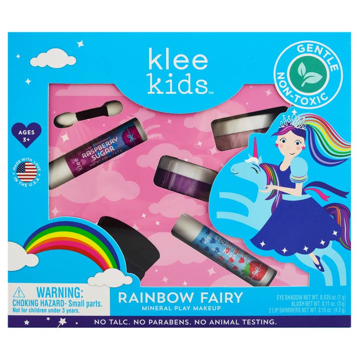 Klee Naturals - Wholesale Kids make-up – Kids - Rainbow Fairy - Klee Kids Natural Mineral Play Makeup Kit2