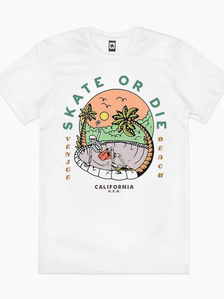 Threadheads - Wholesale Screen printed t-shirt – unisex - Skate or Die T-Shirt3