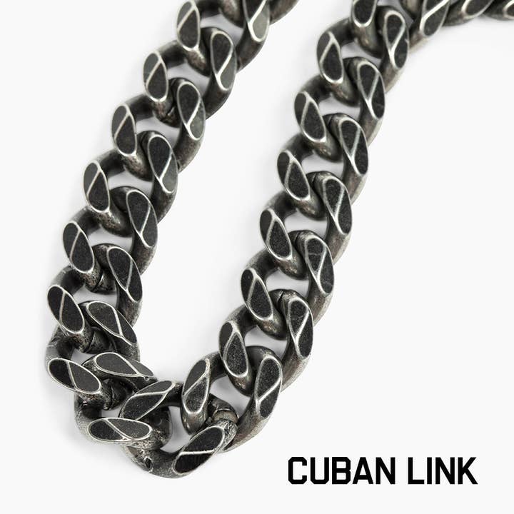 The Hero Company - Wholesale Link & Chain Necklace - Knights Templar Cuban Link Necklace: Helps Pair Veterans With A Service Dog Or Shelter Dog -Faire2