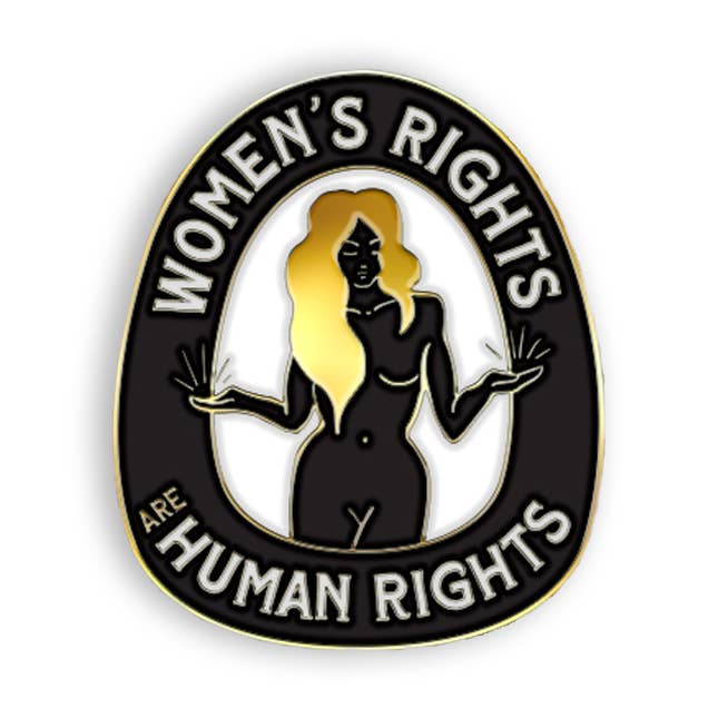 Antiquaria - Wholesale Lapel Pin/Button - Women's Rights Enamel Pin0