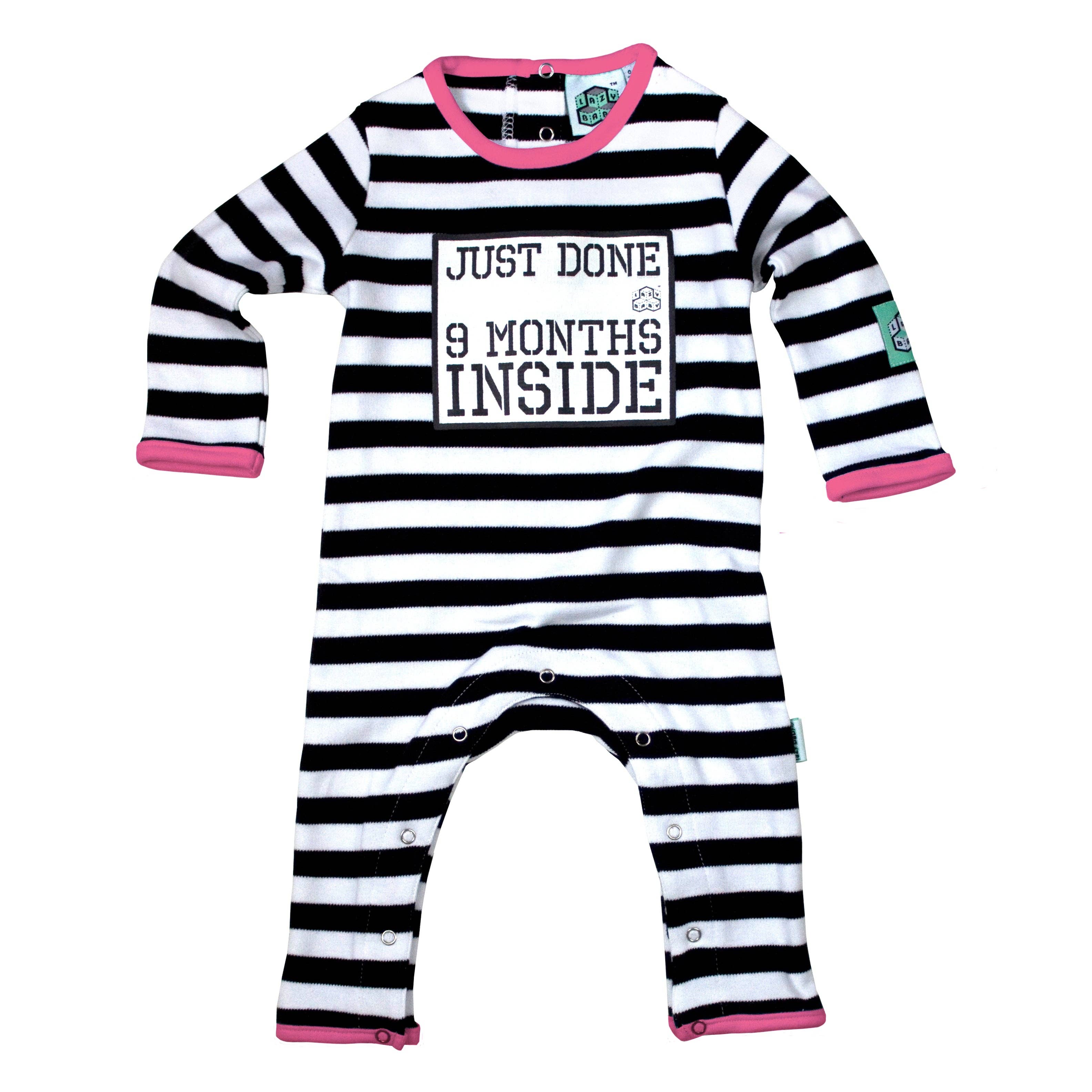 Lazy Baby® – wholesale Jumpsuit – Baby – Just Done 9 Months Inside® Baby Outfit6