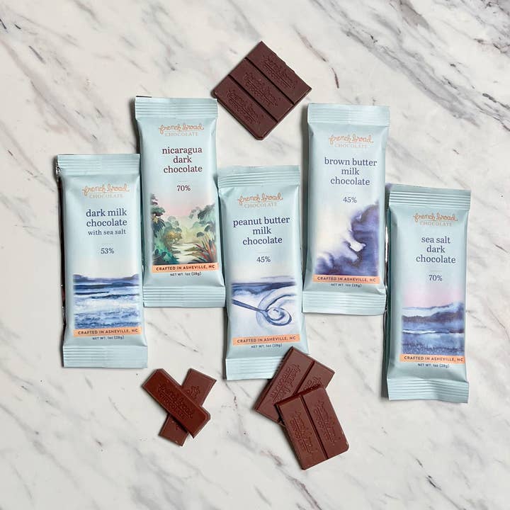 French Broad Chocolate - Wholesale Chocolate Bar - 28g Chocolate Bar Starter Kit