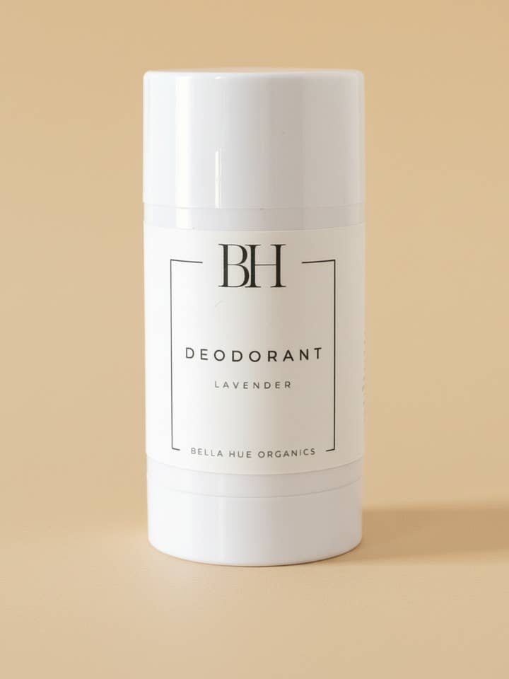 Lavender + Rose Deodorant for wholesale by Bella Hue LLC