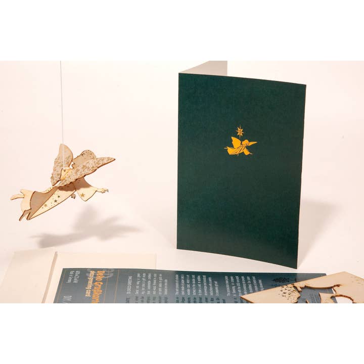 Angel 3D decorative greeting card for wholesale by Formes Berlin GbR