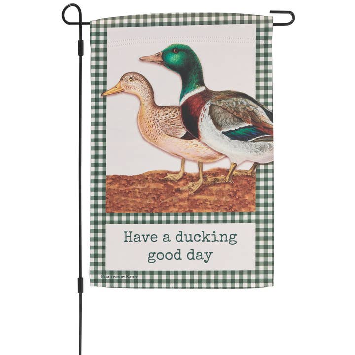 Primitives by Kathy - Wholesale Flag - A Ducking Good Day Garden Flag