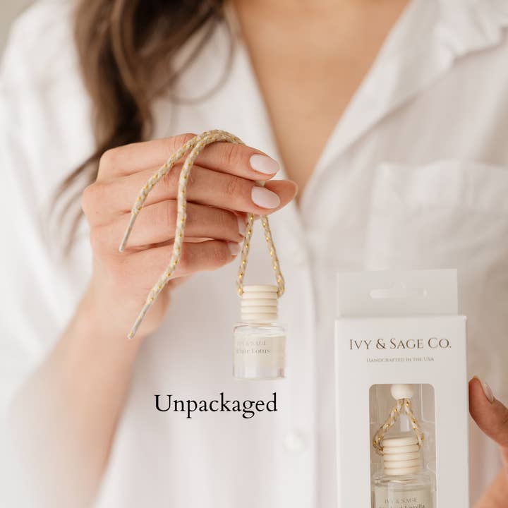 Ivy & Sage Collection - Wholesale Fragrance Oil - White Tea Car Diffuser – Sweet Floral & Earthy Musk3