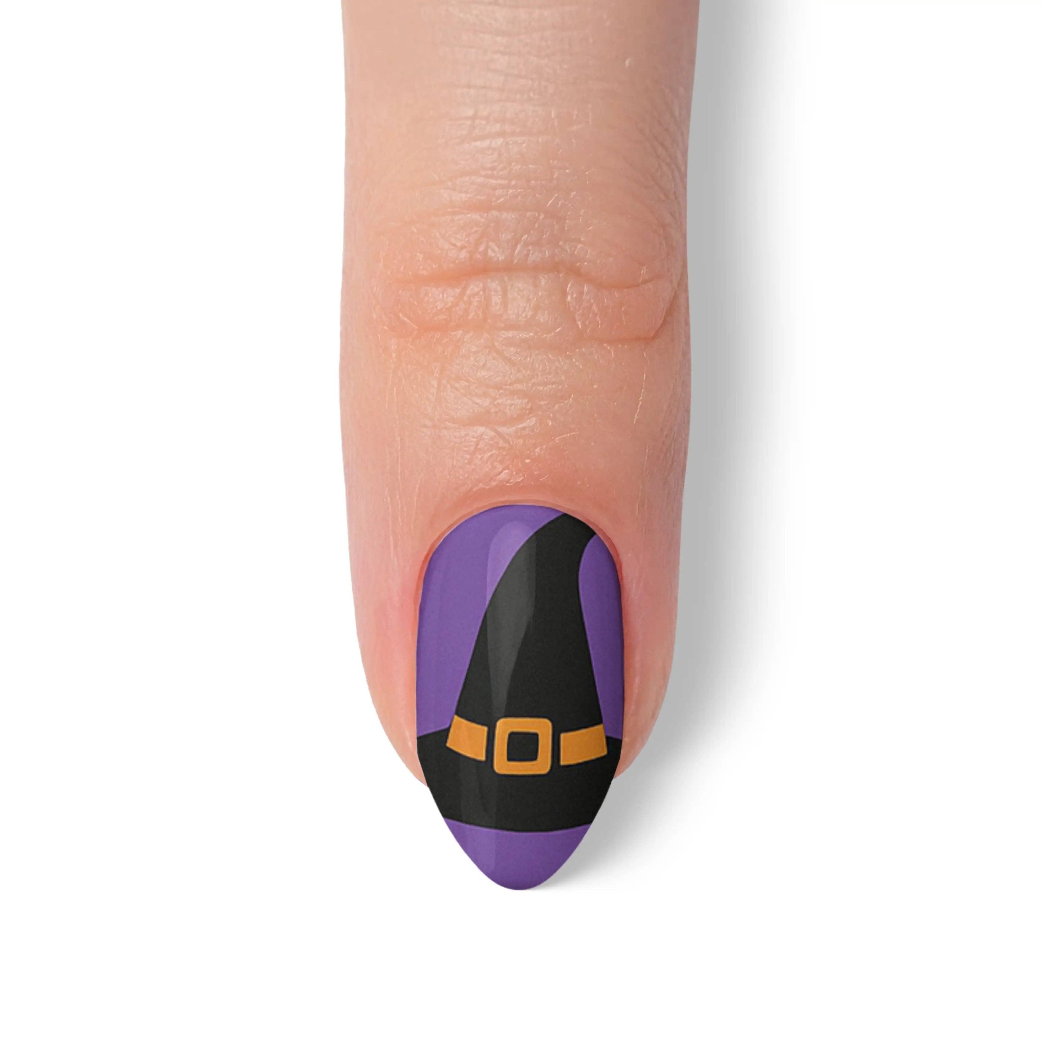 FYNE BODY - Wholesale Press-on/fake nails - Eclipse Enchantment Black Halloween Press-On Nails8