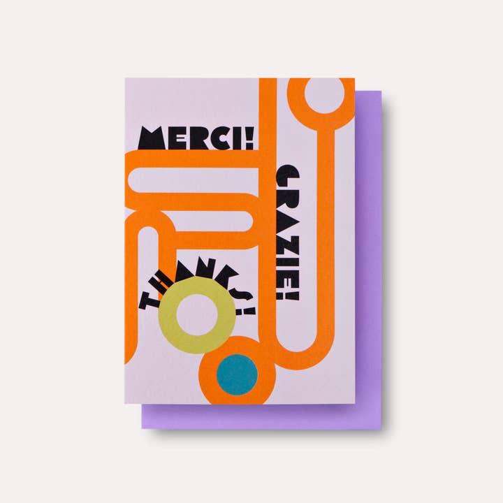 Carte de remerciement Hildy pour la vente par The Completist (No duties on USA orders!)