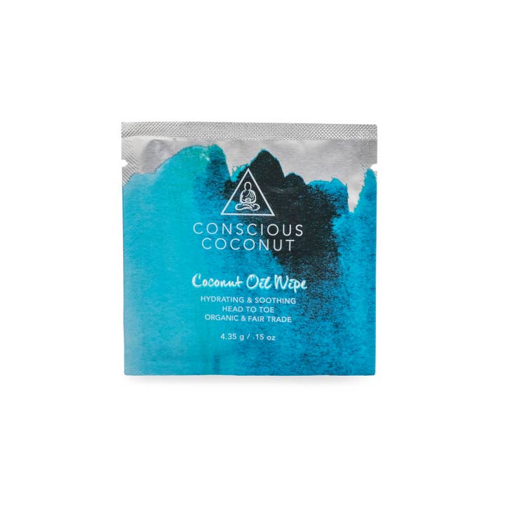 Conscious Coconut - Wholesale Intimate cleanser/wipe - Feminine Health Coconut Oil Wipes (Pouch of 10)9