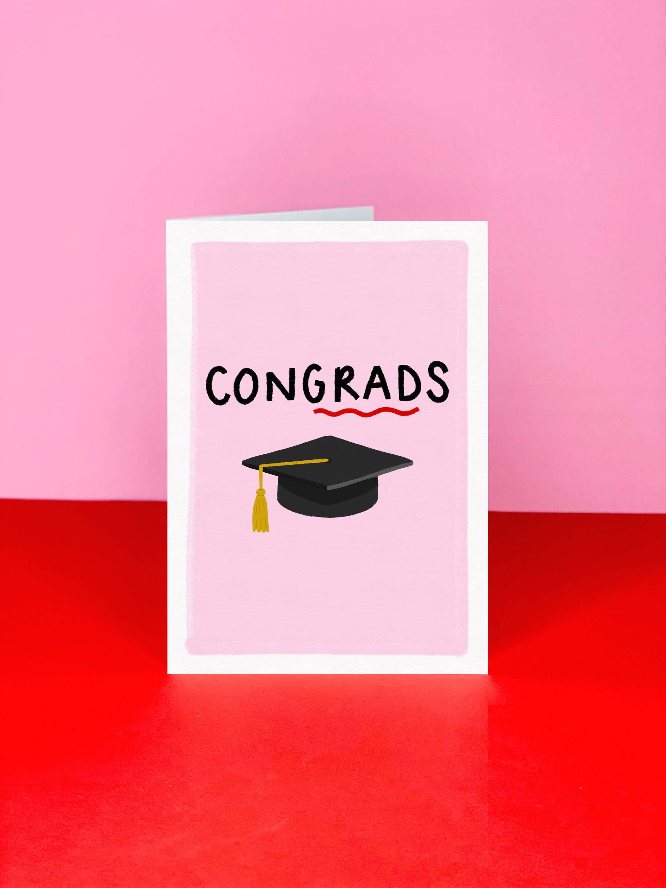 The Card Edit - Venta al por mayor Tarjetas de graduación - Tarjeta de graduación de felicitaciones - Felicidades por tu graduación