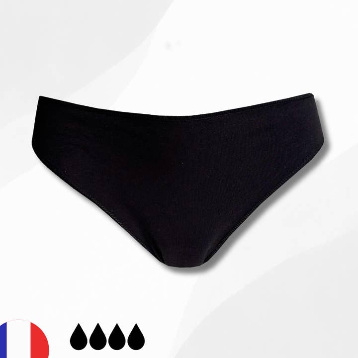 Culotte menstruelle ultra-absorbante Max pour la vente par Plim Underwear