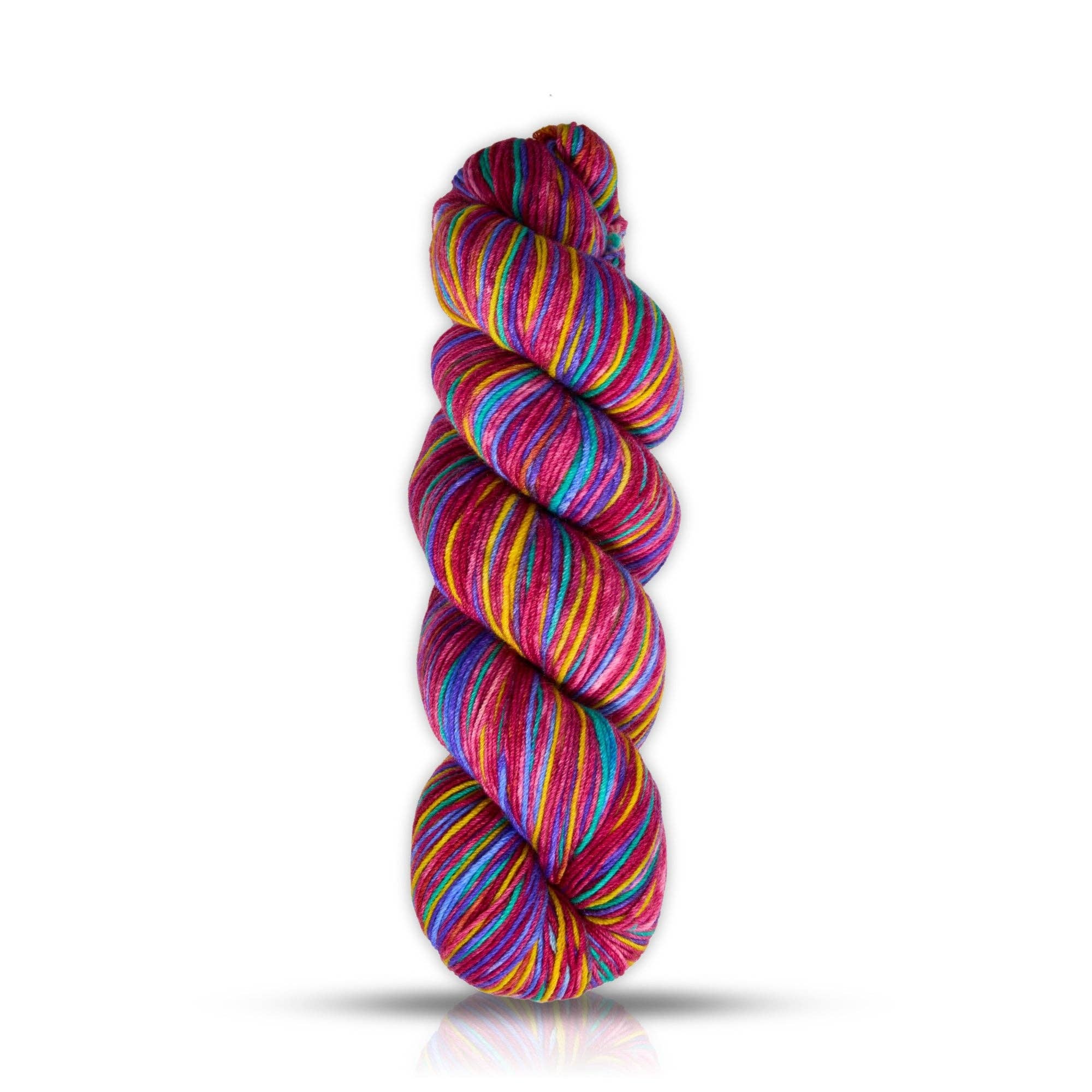 Sensy - Wholesale Yarn - Sensy Colorburst Yarn, 75% Extra Fine Superwash Merino Wool, 25% Polyamide, Hand-dyed, 3.5 oz, 438 Yards, Gauge 1 Super Fine0