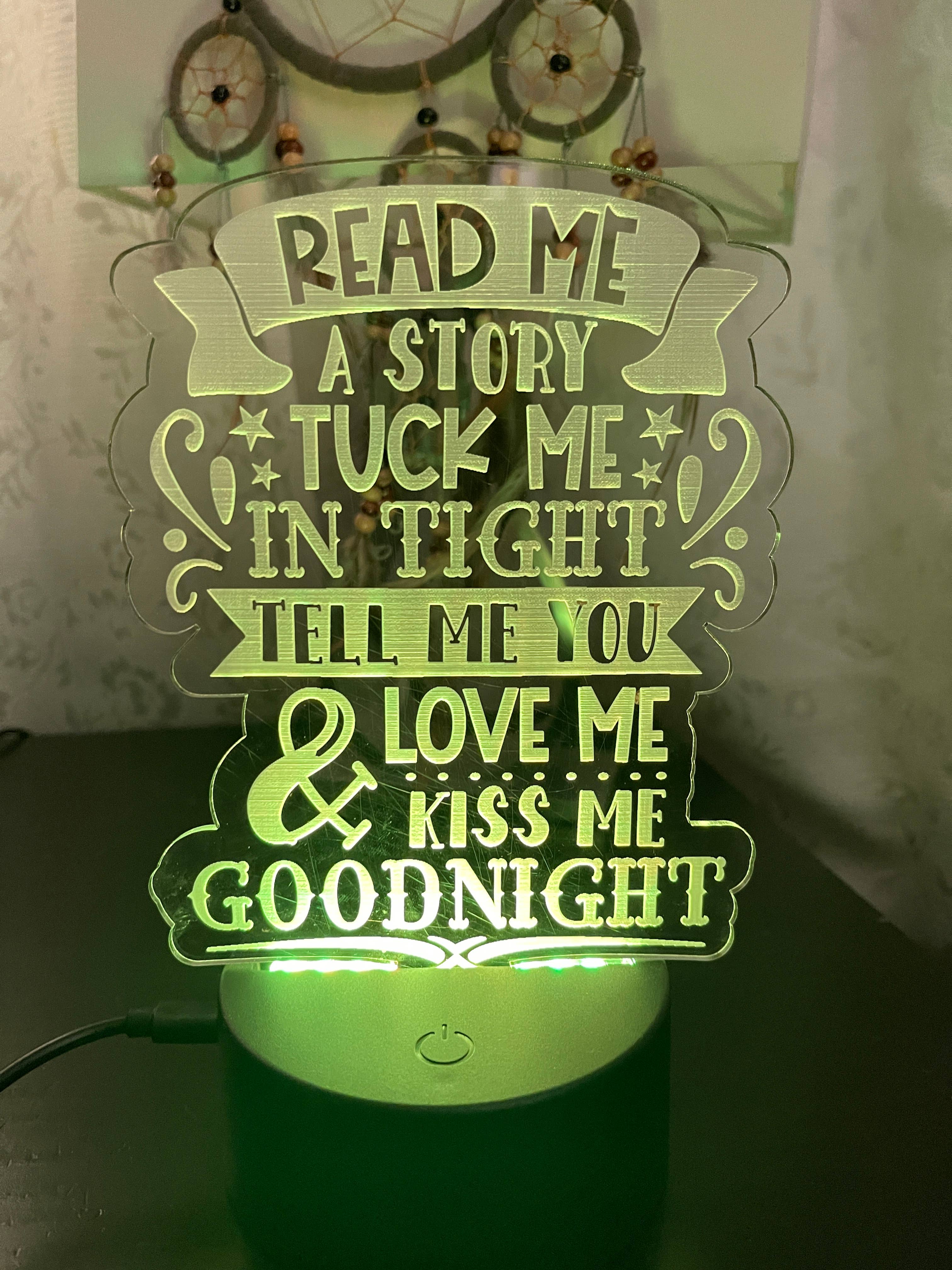 Sadie’s Moon - Wholesale Night Light - Kids & Baby - Kids Color Changing Nightlight Read Me a Story2